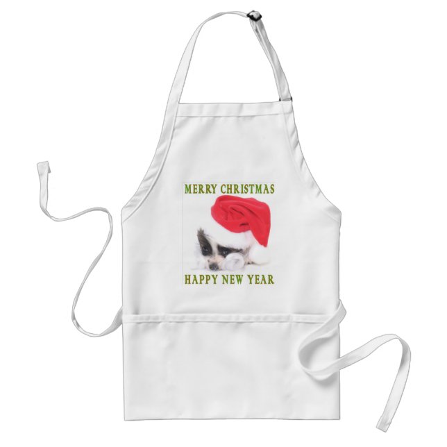 SANTA PUPPY STANDARD APRON (Front)