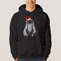Santa Ragdoll Cat Christmas Pajama Funny Xmas Gift