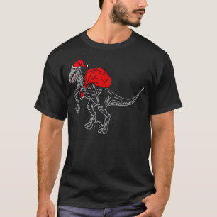 Santa Raptor - dark T-Shirt
