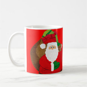 Santa red "If you believe..." fun mug