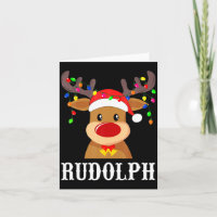 Santa Reindeer Rudolph Xmas Group Costume 