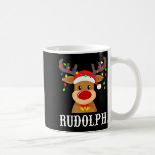 Santa Reindeer Rudolph Xmas Group Costume  Coffee Mug