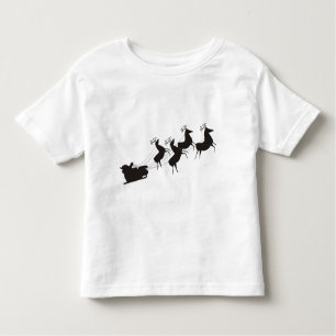 Santa * Reindeer Toddler T-shirt