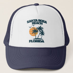 Santa Rosa Beach Florida  Trucker Hat