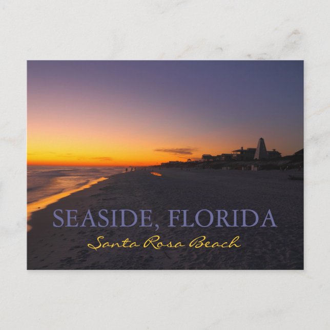 Santa Rosa Beach - Seaside, Florida Postcard (Front)