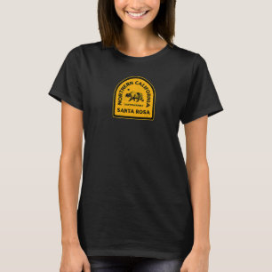 Santa Rosa CA Vintage Style Northern California T-Shirt