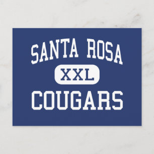 Santa Rosa Cougars Middle Santa Rosa Postcard