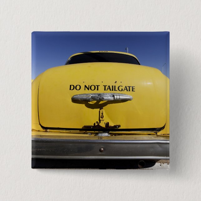 Santa Rosa, New Mexico,United States. Old Yello 2 15 Cm Square Badge (Front)