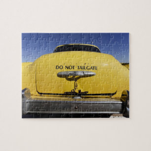 Santa Rosa, New Mexico,United States. Old Yello 2 Jigsaw Puzzle