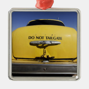 Santa Rosa, New Mexico,United States. Old Yello 2 Metal Ornament