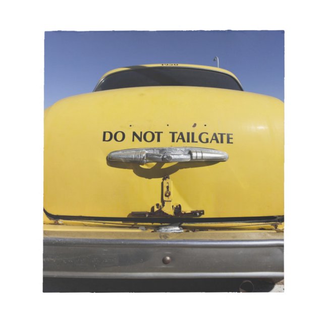 Santa Rosa, New Mexico,United States. Old Yello 2 Notepad (Front)