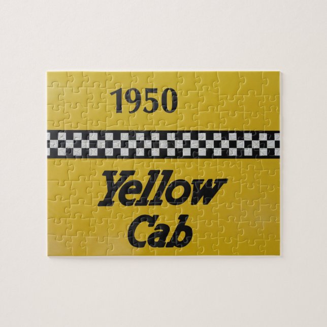 Santa Rosa, New Mexico,United States. Old Yello Jigsaw Puzzle (Horizontal)