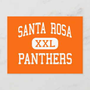 Santa Rosa - Panthers - High - Santa Rosa Postcard