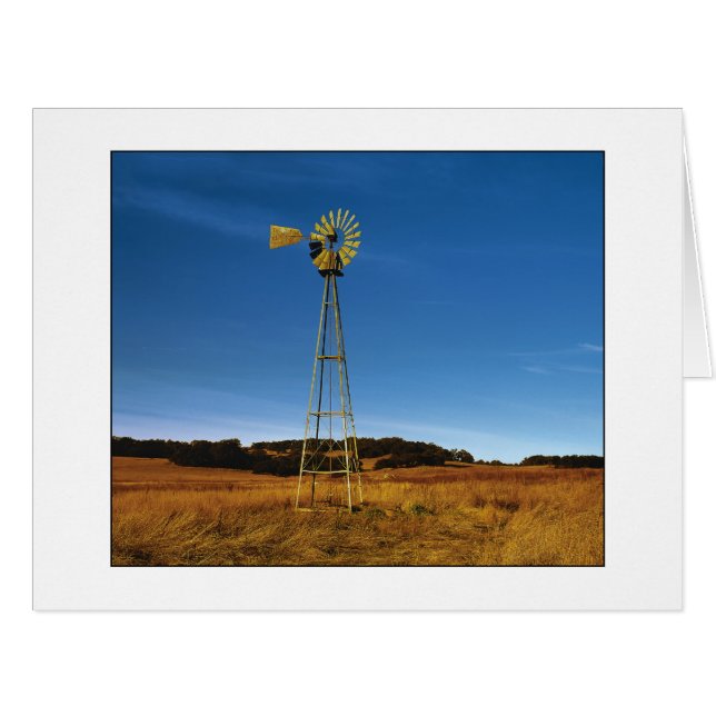 " Santa Rosa Plateau Windmill " (Front Horizontal)