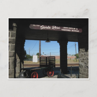 Santa Rosa Visitors Bureau Postcard