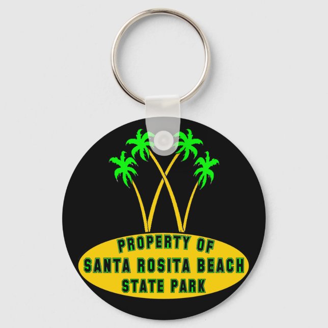 Santa Rosita Beach State Park Key Ring (Front)
