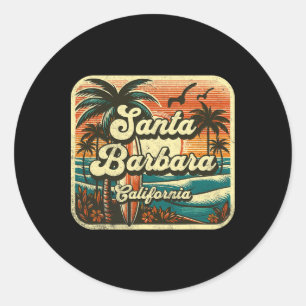 Santa Rra _4 Classic Round Sticker