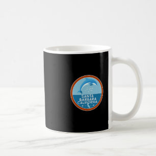 Santa Rra California Dolphin Ca Vacation Souvenir Coffee Mug