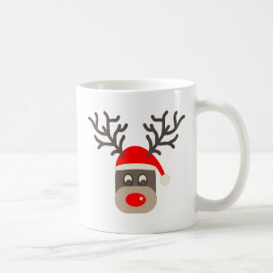 Santa Rudolf Coffee Mug