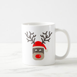 Santa Rudolf Coffee Mug