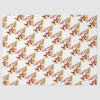 Santa, Rudolph, Snowman and Elf Tissue Paper