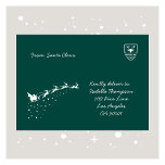 Santa’s Christmas Envelope<br><div class="desc">This enchanting Santa Claus Christmas envelope is perfect for adding a magical touch to your holiday correspondence. The design features a whimsical sleigh and reindeer motif, making it ideal for spreading festive cheer. The elegant typography and classic colour scheme create a warm and inviting feel, sure to delight recipients and...</div>