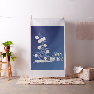 Santa s Christmas tree Fabric