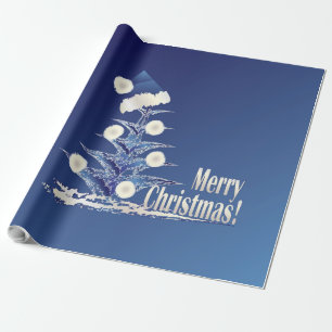 Santa s Christmas tree Wrapping Paper