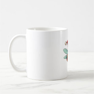 Santa�s Dragonfly Helper Coffee Mug