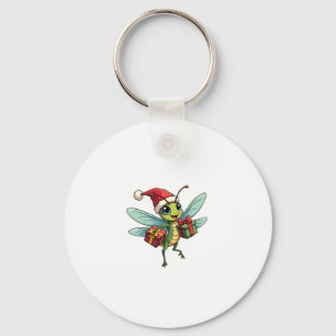Santa�s Dragonfly Helper Key Ring