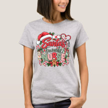 Santa’s Favorite Nurse Funny Christmas Nursing