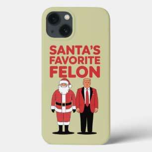 Santa’s Favourite Felon Trump Christmas Republican iPhone 13 Case