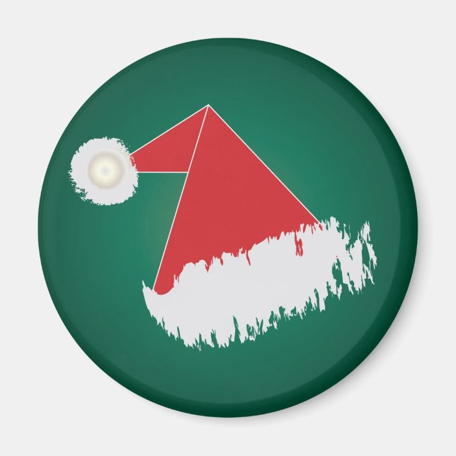 Santa 's hat magnet (Front)