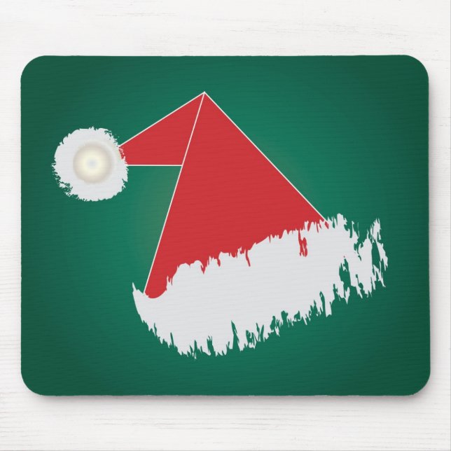 Santa 's hat mouse pad (Front)
