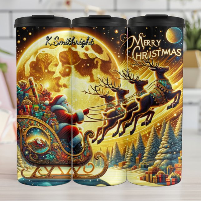 Santa’s Legendary Holiday Ride Thermal Tumbler (Creator Uploaded)