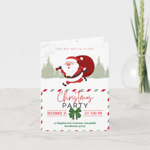 Santa’s Little Cosy Mood  Invitation