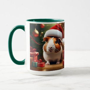 "Santa’s Little Helper: The Christmas Guinea Pig" Mug