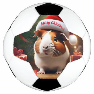 "Santa’s Little Helper: The Christmas Guinea Pig" Soccer Ball