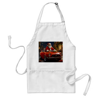 Santa’s Little Red Convertible Standard Apron