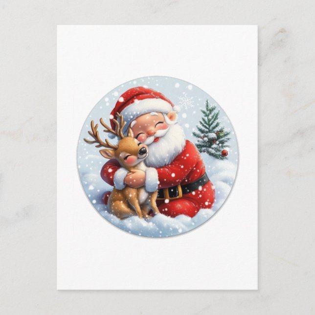 Santa’s Little Sidekick Postcard (Front)