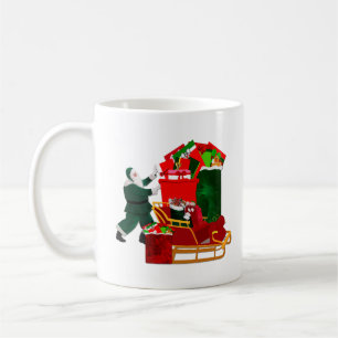 Santa’s Packing His Sleigh Coffee Mug