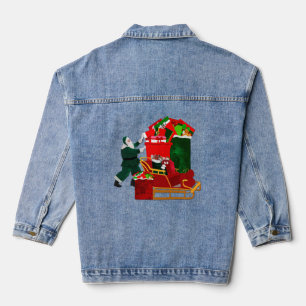 Santa’s Packing His Sleigh Denim Jacket