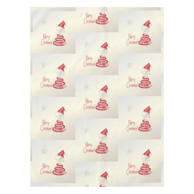 Santa s Tree Tablecloth (Front)