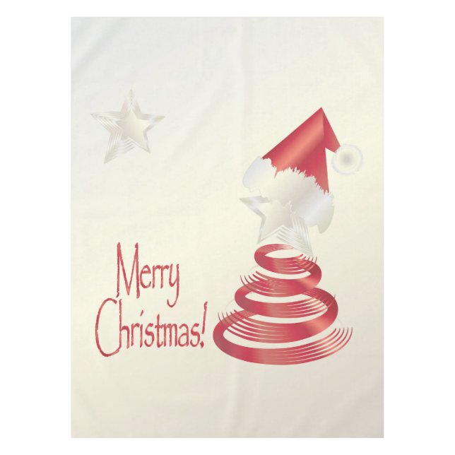 Santa s Tree Tablecloth (Front)