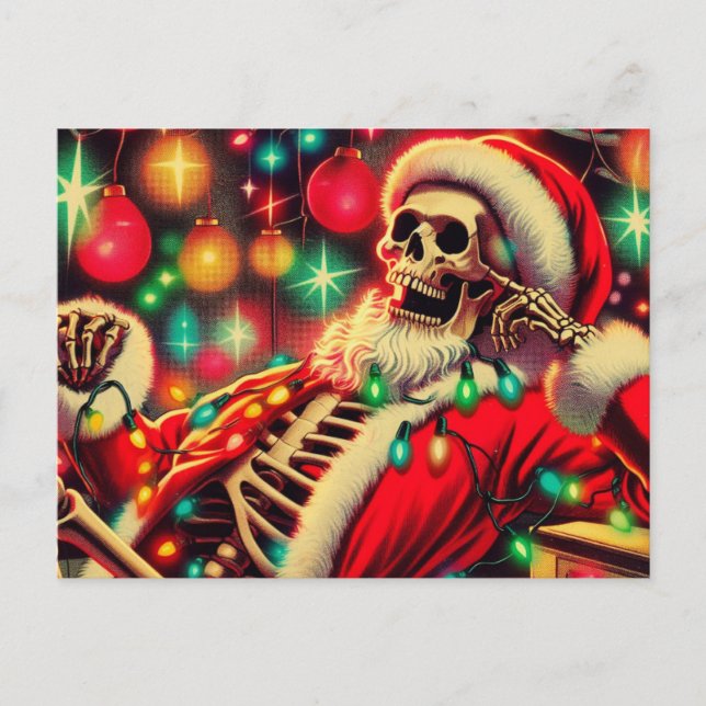 Santa’s Vacation  Postcard (Front)