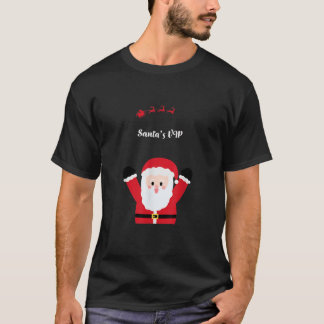 Santa s VIP Cute Festive Christmas Cheer  T-Shirt
