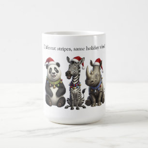 Santa’s Wild Trio Coffee Mug