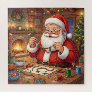 Santa’s Workshop: Christmas Jewellery Making Jigsaw Puzzle