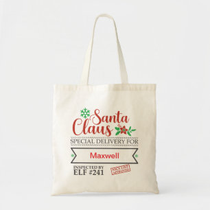 Santa Sacks: Joy to Christmas with Personalised Tote Bag