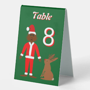 Santa Sasquatch and Jackalope Christmas Custom